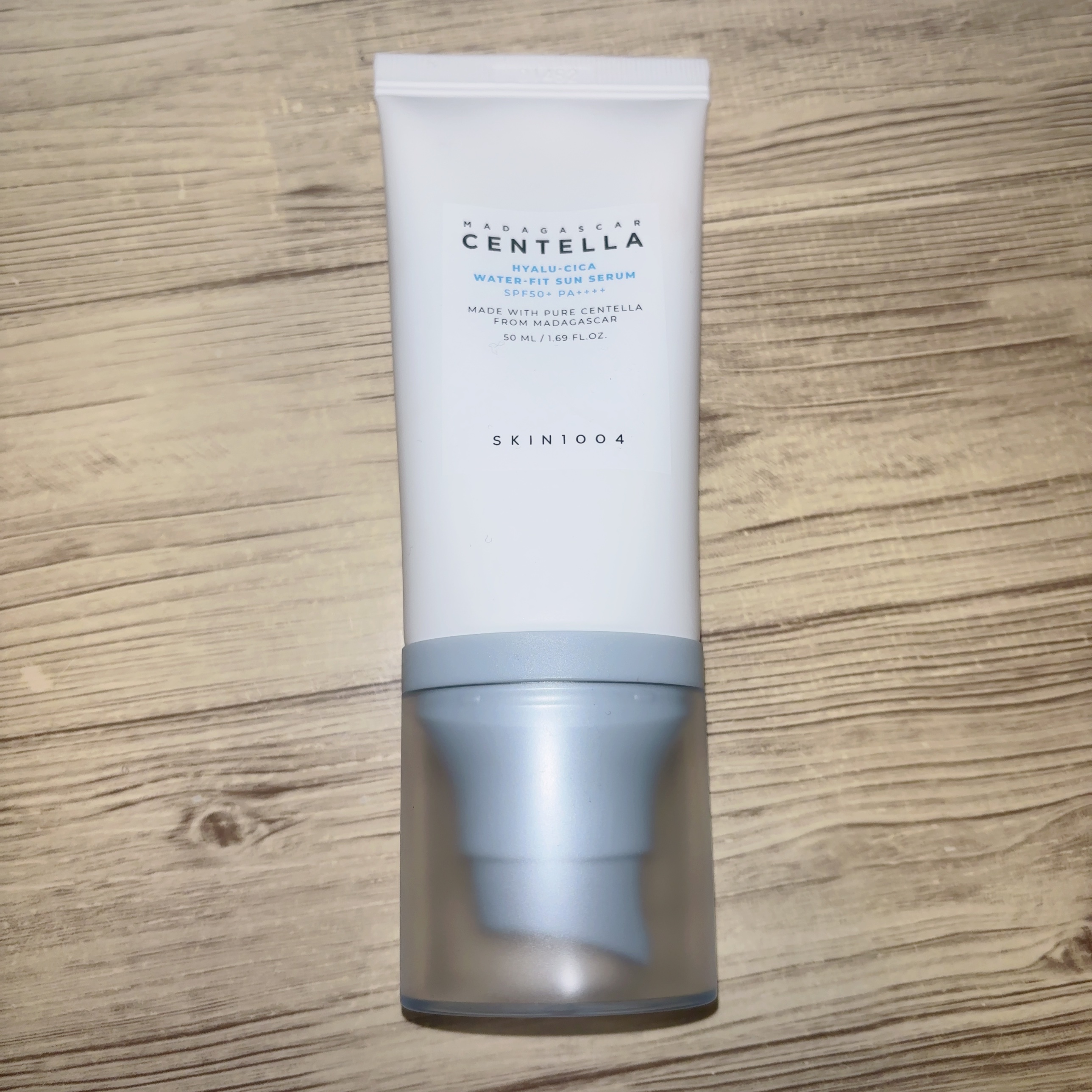 ヒアルーシカ ウォーターフィット サンセラム/SKIN1004/日焼け止めローションを使ったクチコミ（2枚目）