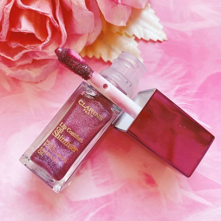 コンフォート リップオイル シマー/CLARINS/リップグロスを使ったクチコミ(2枚目)