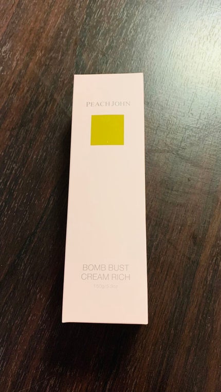 ボムバストクリーム リッチ/PEACH JOHN/バスト・ヒップケアを使ったクチコミ(1枚目)