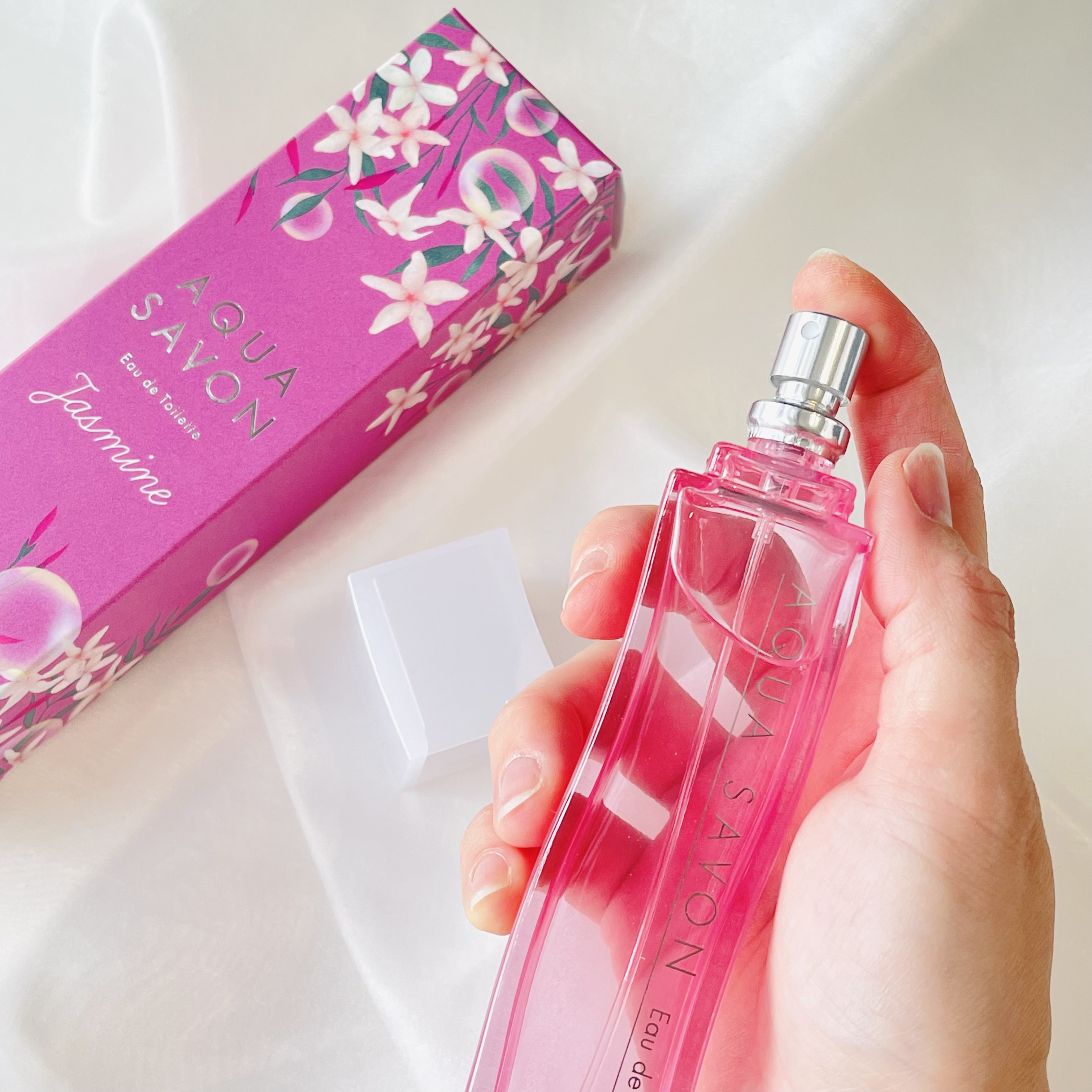 アクア シャボン くつろぎジャスミンの香り オードトワレ/アクアシャボン/香水(レディース)を使ったクチコミ（3枚目）