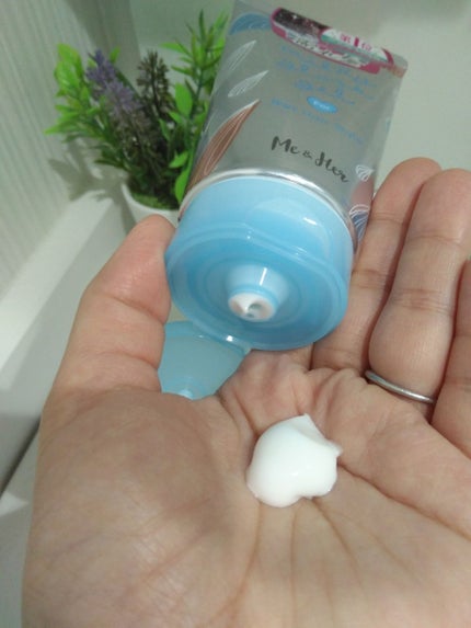 ミルキィグロスジェル/Me&Her/ヘアジェルを使ったクチコミ(3枚目)