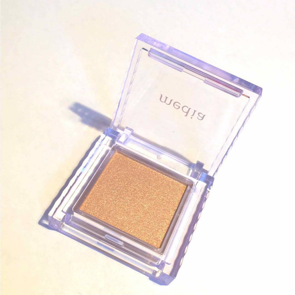 ブライトアップアイシャドウ/media/単色アイシャドウを使ったクチコミ(2枚目)