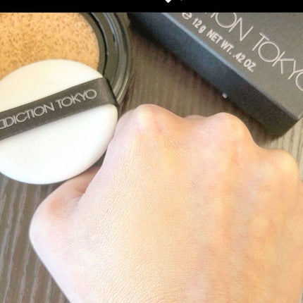 スキンリフレクト ラスティング UV クッションファンデーション/ADDICTION/クッションファンデーションを使ったクチコミ(2枚目)