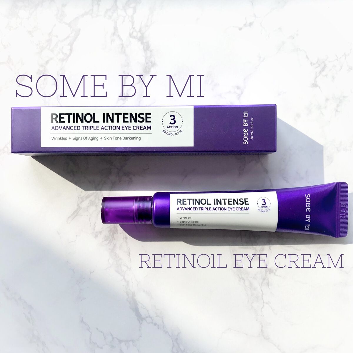レチノールインテンシブ アドバンスドトリプルアクションアイクリーム/SOME BY MI/アイケア・アイクリームを使ったクチコミ（2枚目）