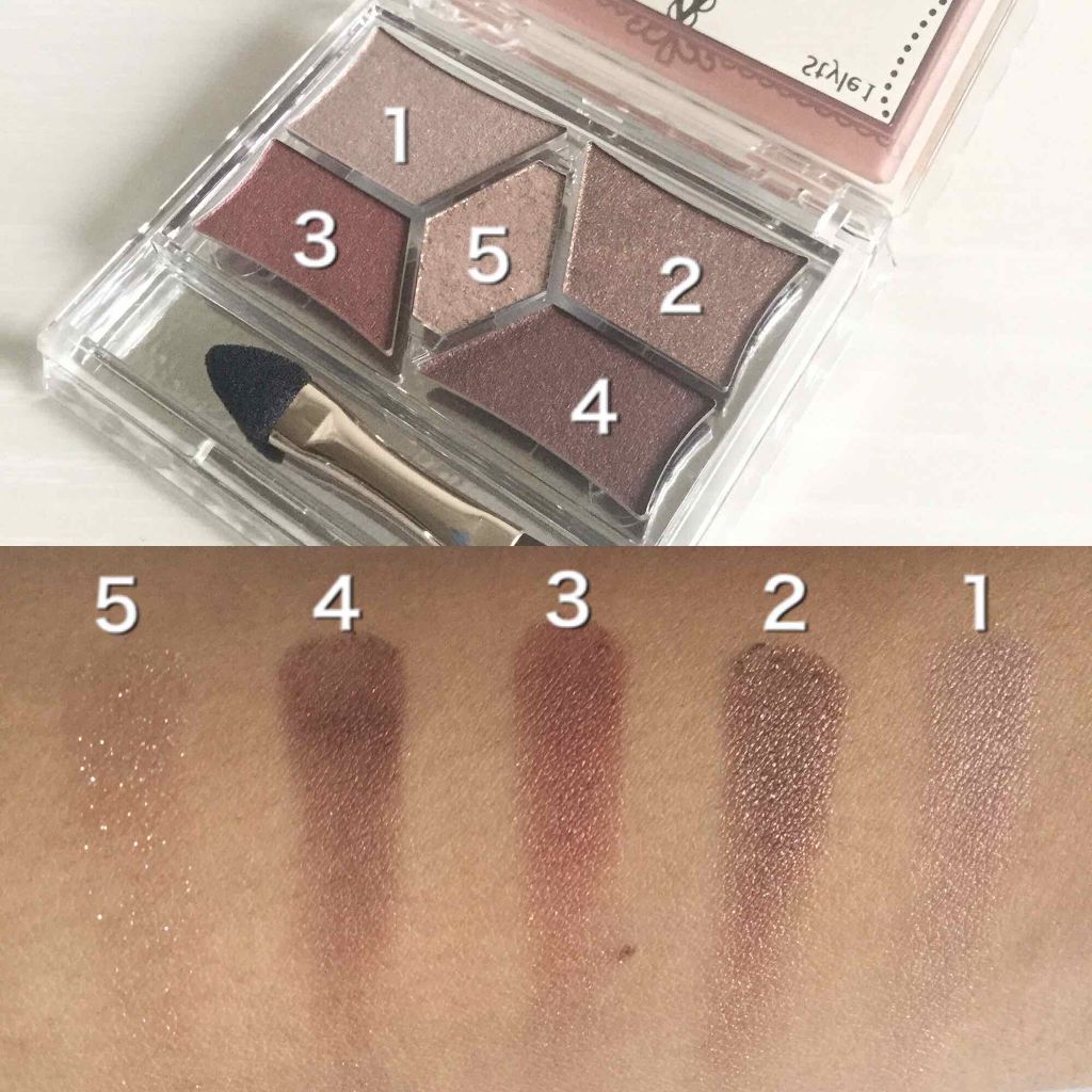 【旧品】パーフェクトスタイリストアイズ/キャンメイク/アイシャドウパレットを使ったクチコミ(4枚目)