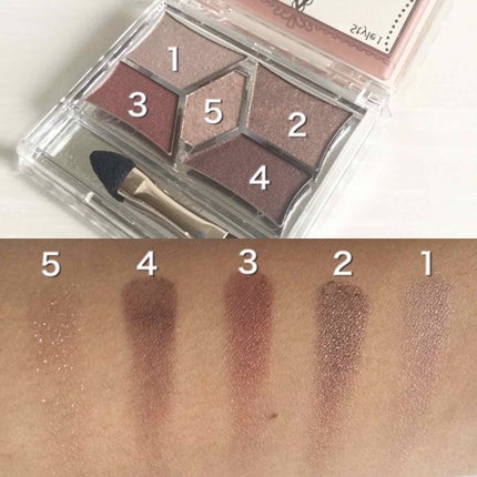 【旧品】パーフェクトスタイリストアイズ/キャンメイク/アイシャドウパレットを使ったクチコミ(4枚目)