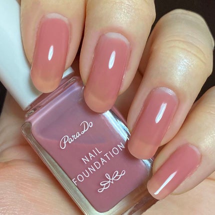 ネイルファンデーション RO01 ローズオークル/パラドゥ/マニキュアを使ったクチコミ(1枚目)