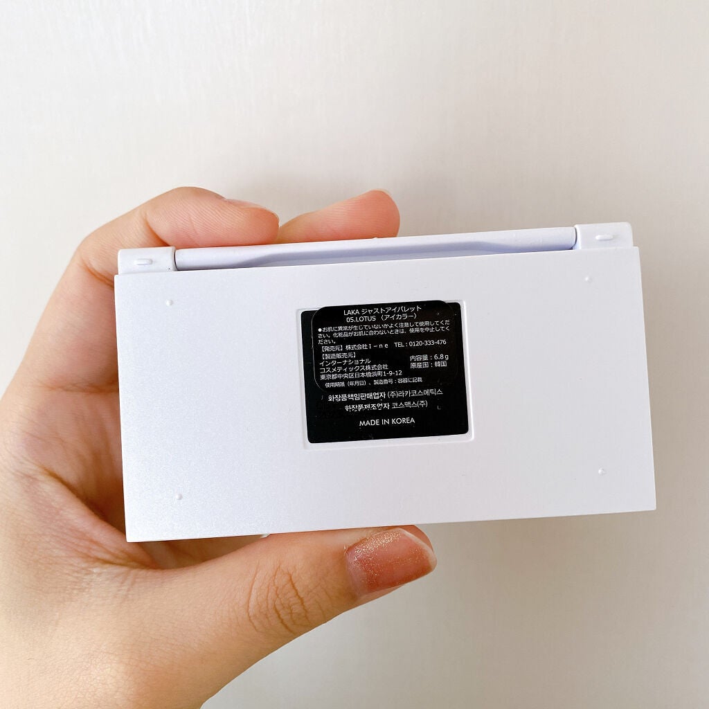 ジャストアイパレット/Laka/アイシャドウパレットを使ったクチコミ(6枚目)