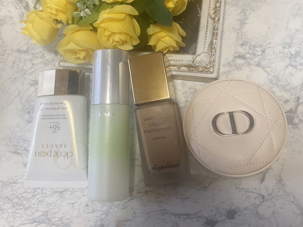 ロングラスティング リキッドファンデーション 30/Amplitude/リキッドファンデーションを使ったクチコミ（1枚目）