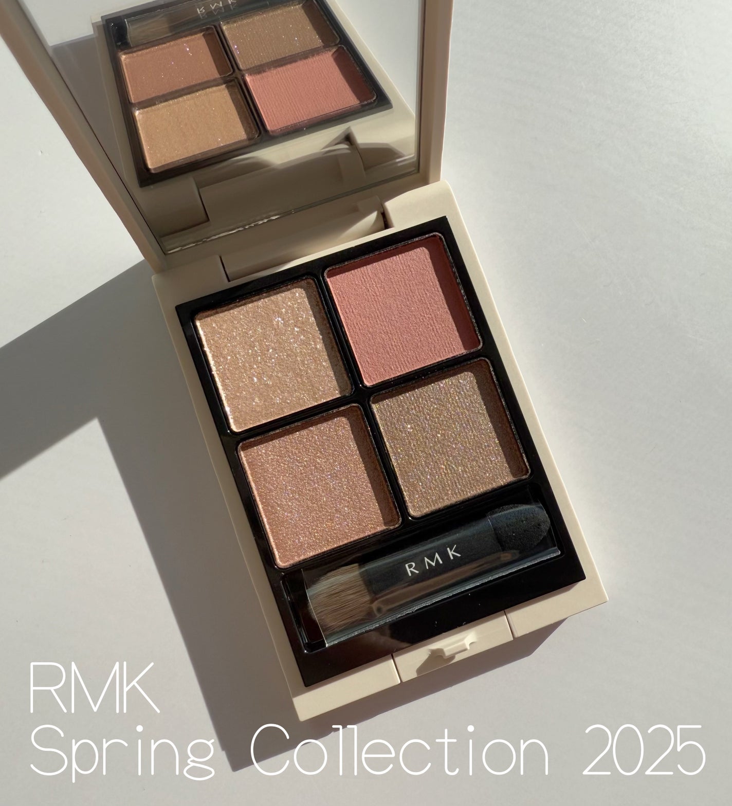 RMK シンクロマティック アイシャドウパレット/RMK/アイシャドウパレットを使ったクチコミ(1枚目)