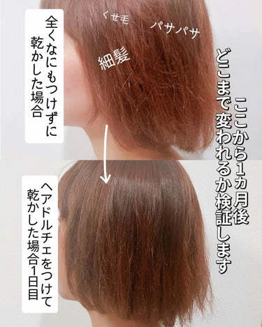 シルキータッチミルク/HAIR DOLCE/ヘアミルクを使ったクチコミ（2枚目）