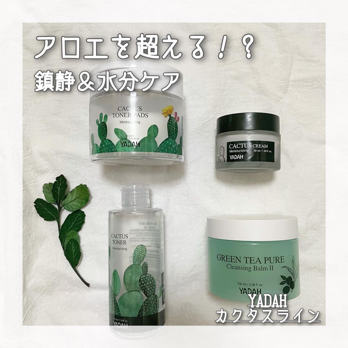 カクタストナーパッド/YADAH/トナーパッドを使ったクチコミ(1枚目)