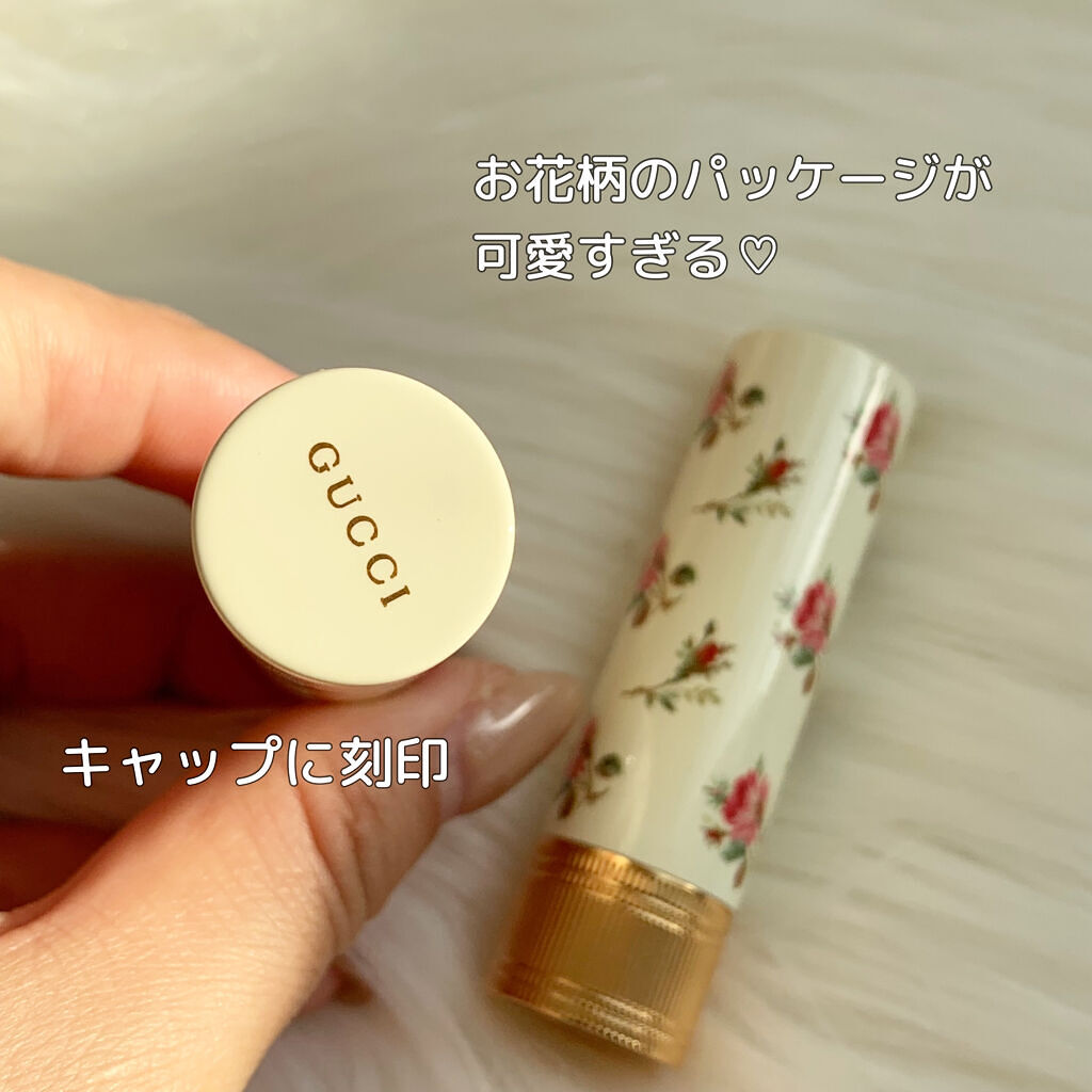 グッチ ルージュ ア レーヴル ヴォワル/GUCCI beauty/口紅を使ったクチコミ（2枚目）