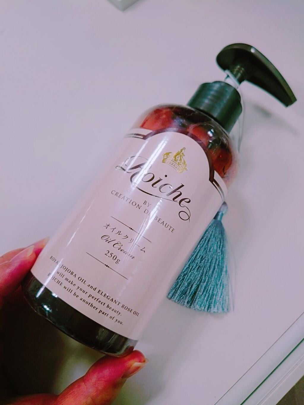 CDB ロイーシェ ボディオイルクリーム フェミニンローズ/Roiche/ボディクリームを使ったクチコミ(1枚目)