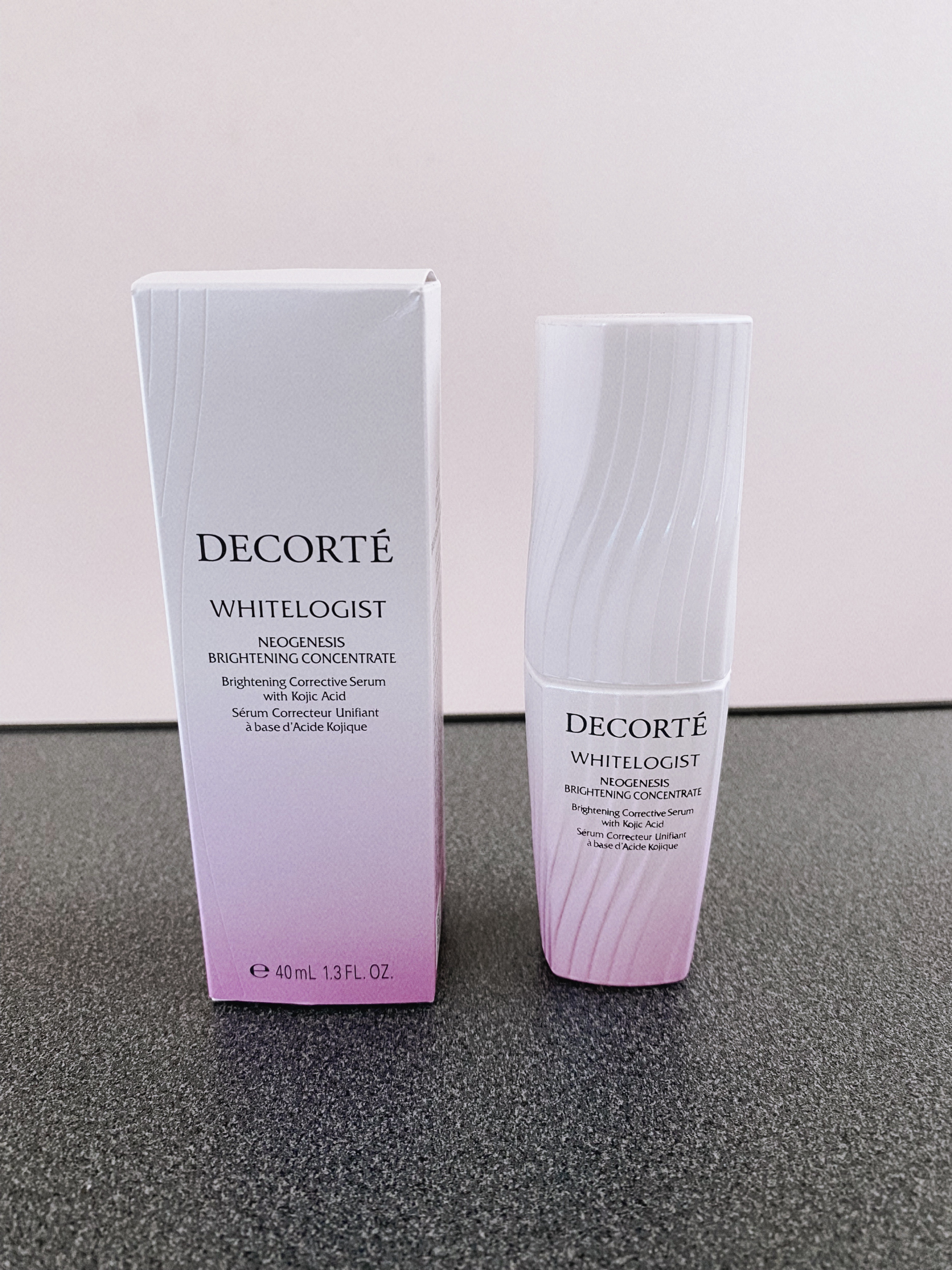 DECORTÉ ホワイトロジスト　ネオジェネシス　ブライトニング コンセントレイトのクチコミ「【説明】
コスメデコルテ ホワイトロジスト
「コウジ酸」×日本初配合※1「夏白菊エキス」※2（.....」（1枚目）