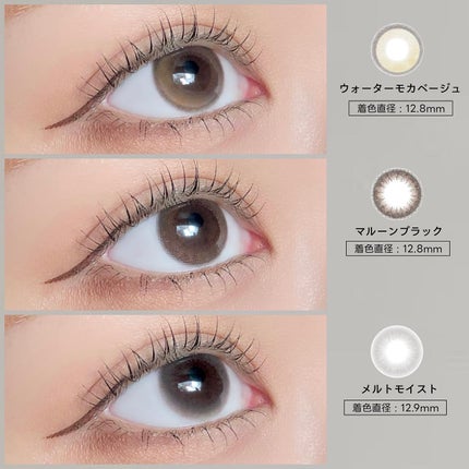 envie 1day マルーンブラック/envie/ワンデー(1DAY)カラコンの画像