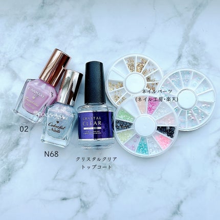 カラフルネイルズ/キャンメイク/マニキュアを使ったクチコミ(5枚目)