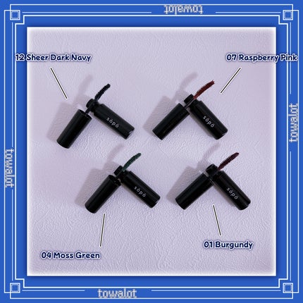 カラーマスカラ/sopo/マスカラを使ったクチコミ(2枚目)