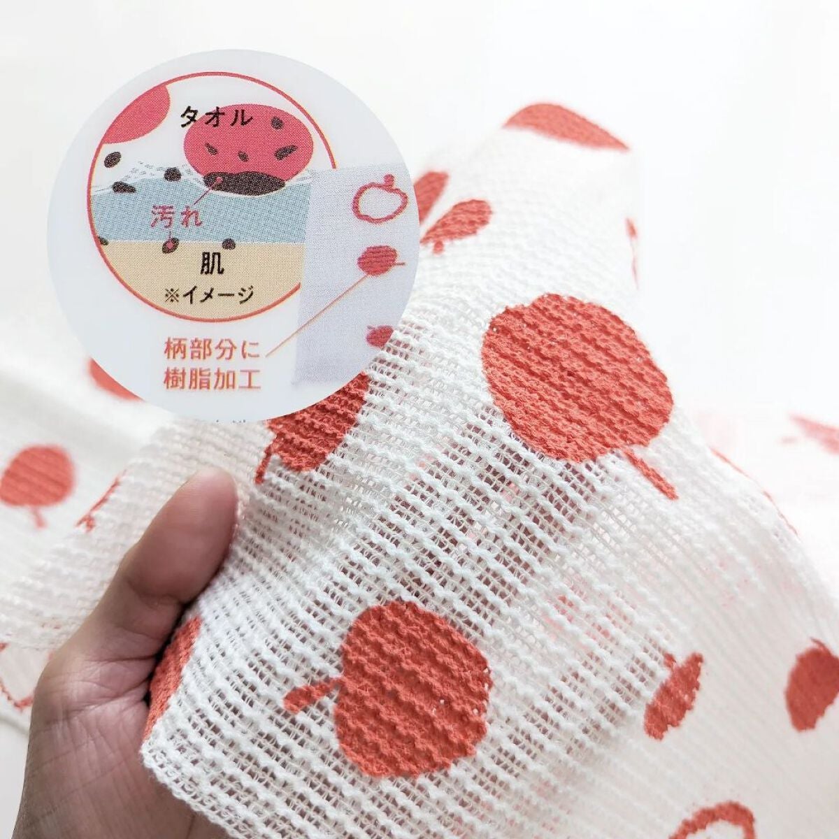 つるんっと桃尻ヒップケアタオル/コジット/バスト・ヒップケアを使ったクチコミ(4枚目)