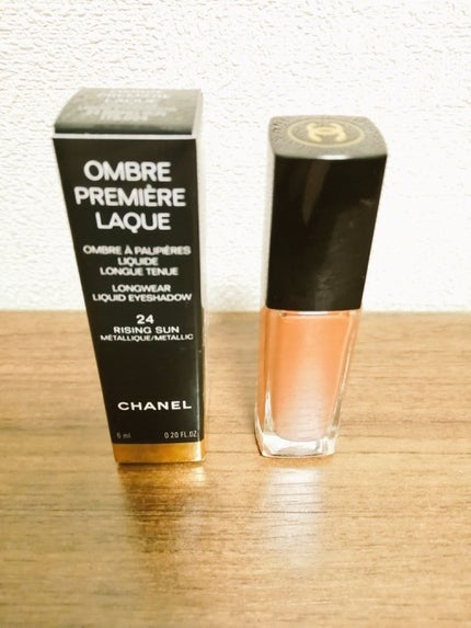 オンブル プルミエール ラック 24 ライジング サン/CHANEL/リキッドアイシャドウを使ったクチコミ(1枚目)