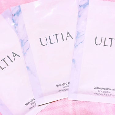 back aging care mask/ULTIA/シートマスク・パックを使ったクチコミ（1枚目）