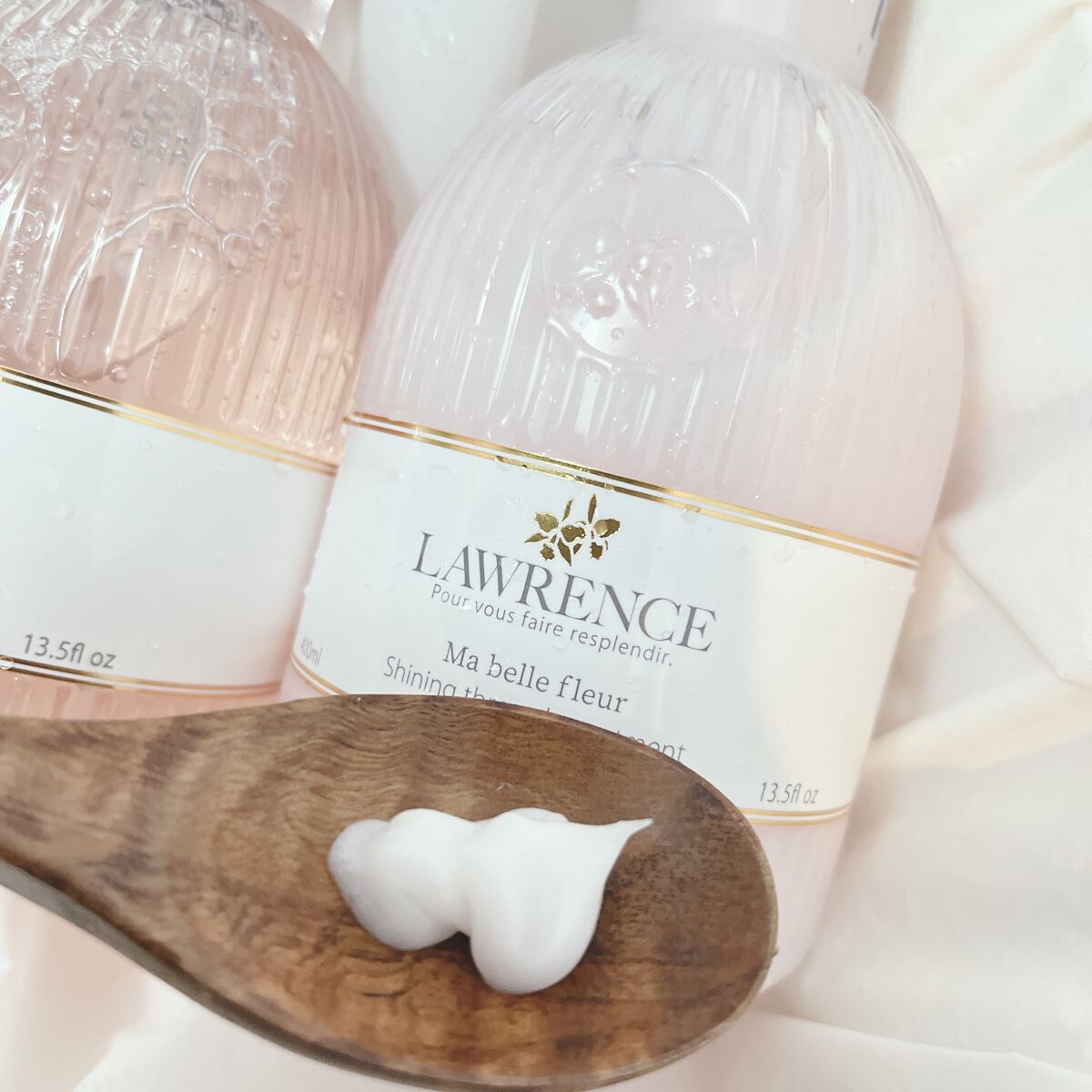 マベルフルール シャイニングスルーシャンプー/トリートメント/ロウレンス /市販シャンプーを使ったクチコミ(3枚目)