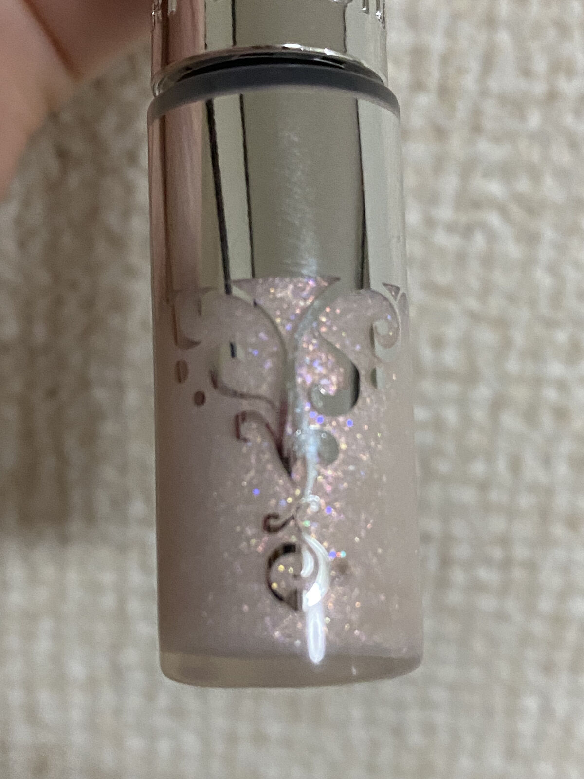 ジルスチュアート　アイダイヤモンド グリマー  05 sunset dazzle(限定色)/JILL STUART/グリッターを使ったクチコミ（2枚目）