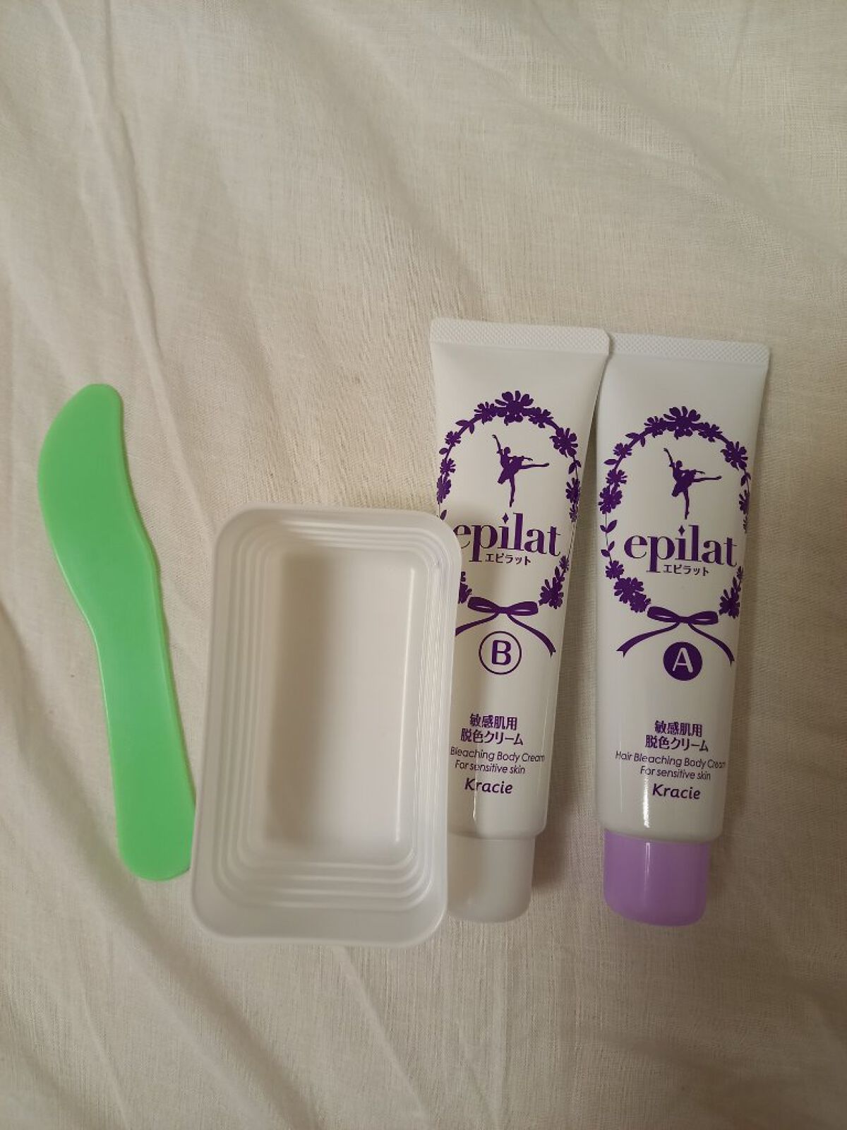 脱色クリーム 敏感肌用/エピラット/ムダ毛ケアを使ったクチコミ（3枚目）