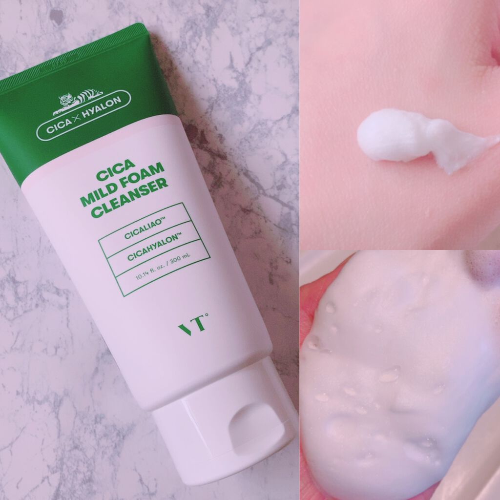 CICA マイルドフォームクレンザー/VT/洗顔フォームを使ったクチコミ(2枚目)