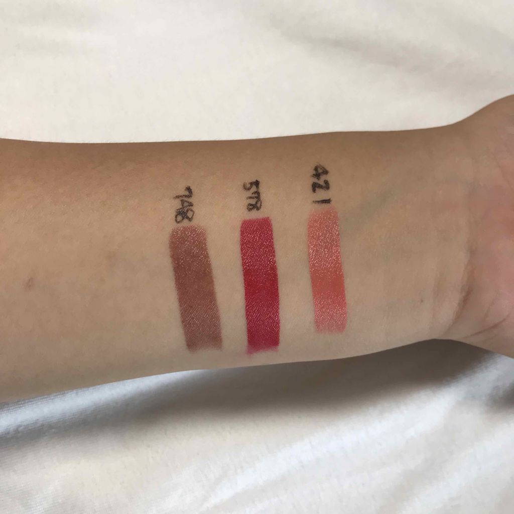 口紅(詰替用)/ちふれ/口紅を使ったクチコミ(3枚目)