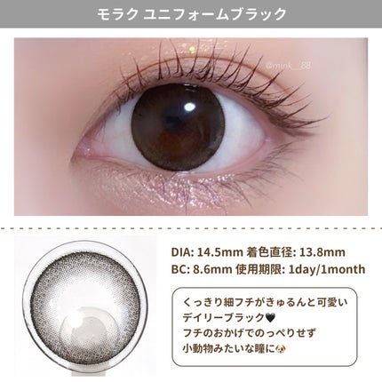 MOLAK 1day/MOLAK/ワンデー(1DAY)カラコンを使ったクチコミ(4枚目)
