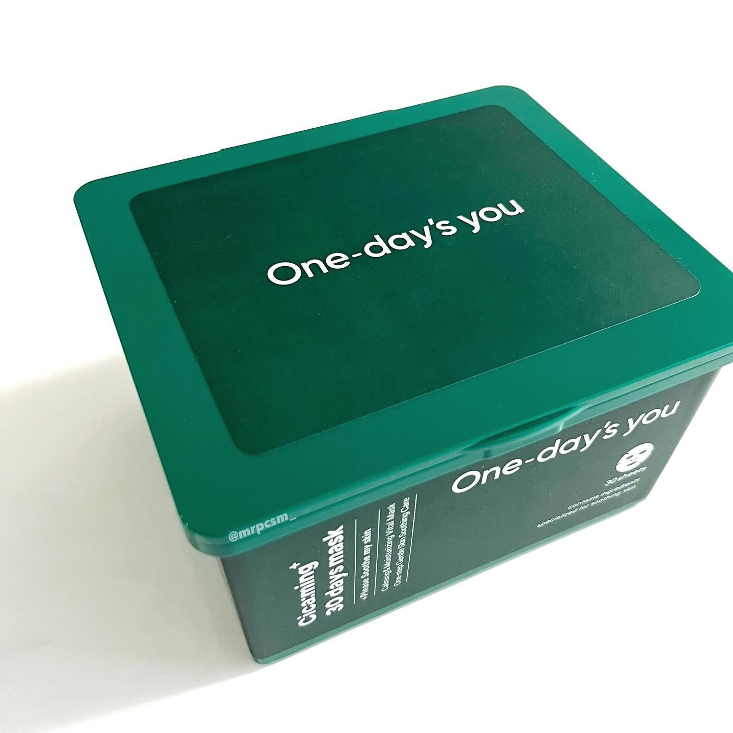 シカーミング30daysマスク/One-day's you/シートマスク・パックを使ったクチコミ（2枚目）