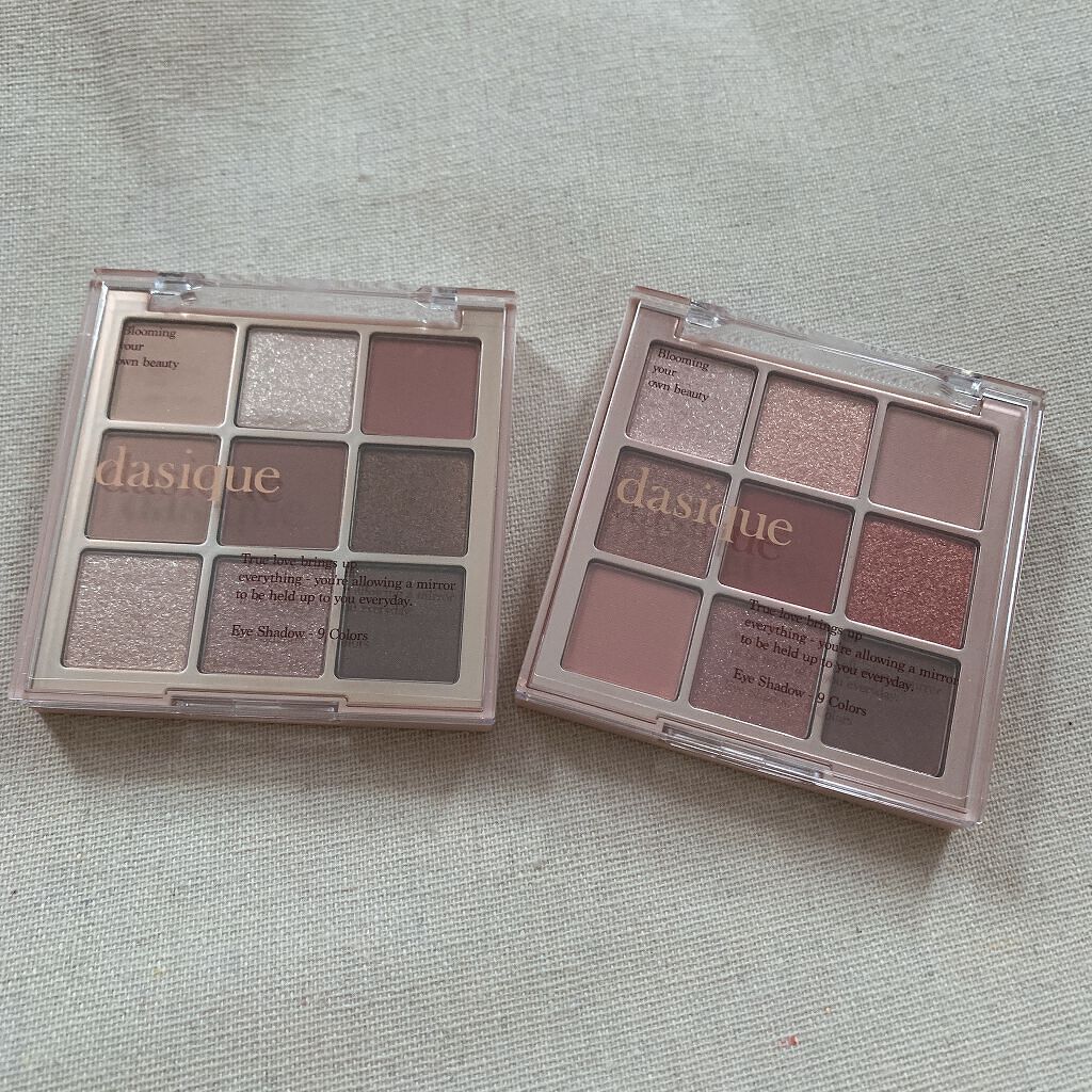 シャドウパレット/dasique/アイシャドウパレットを使ったクチコミ(1枚目)