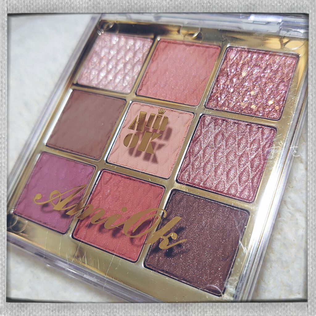 ソフトクレイビームアイシャドウパレット/AMIOK/ジェル・クリームアイシャドウを使ったクチコミ(4枚目)