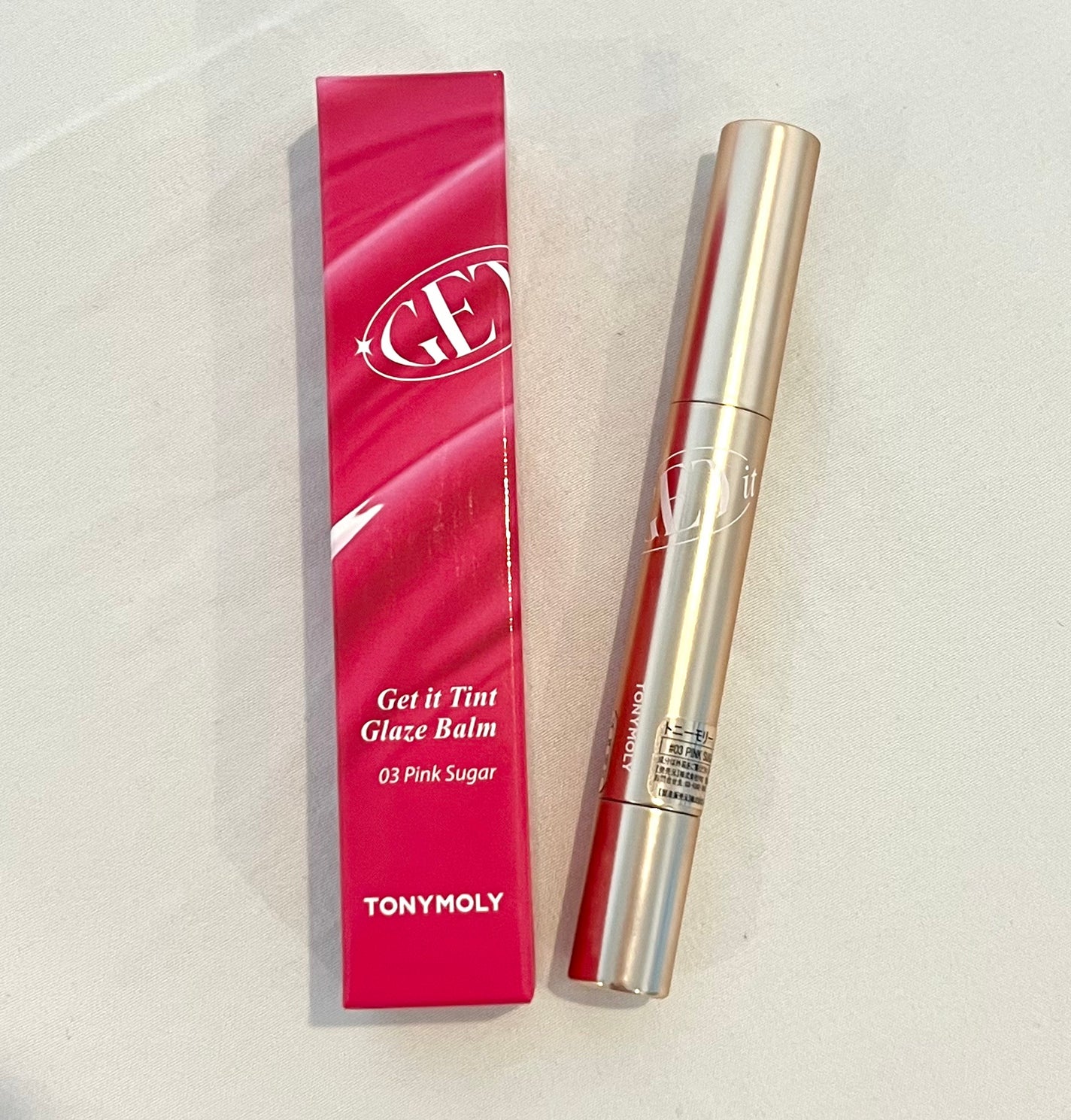 ゲットイットティントグレーズバーム/TONYMOLY/リップティントを使ったクチコミ(7枚目)