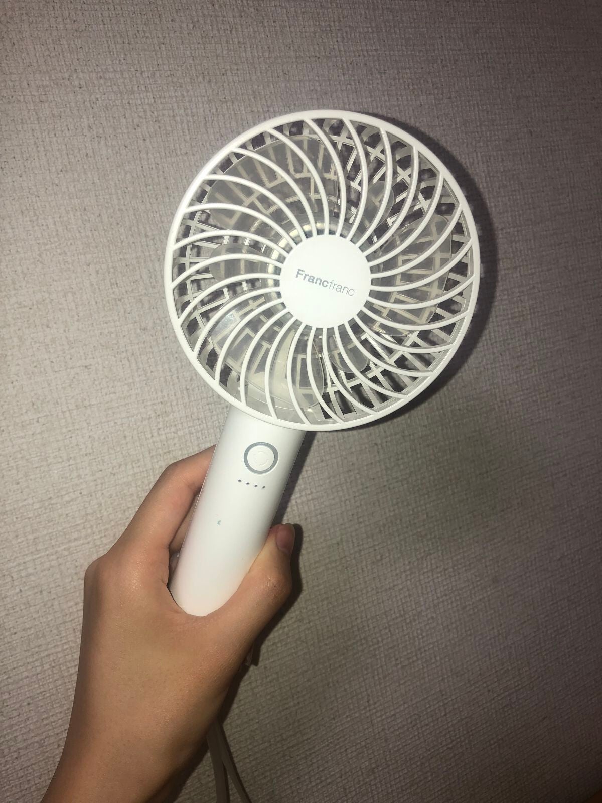 フレ 2WAY ハンディファン/フランフラン/その他を使ったクチコミ(1枚目)