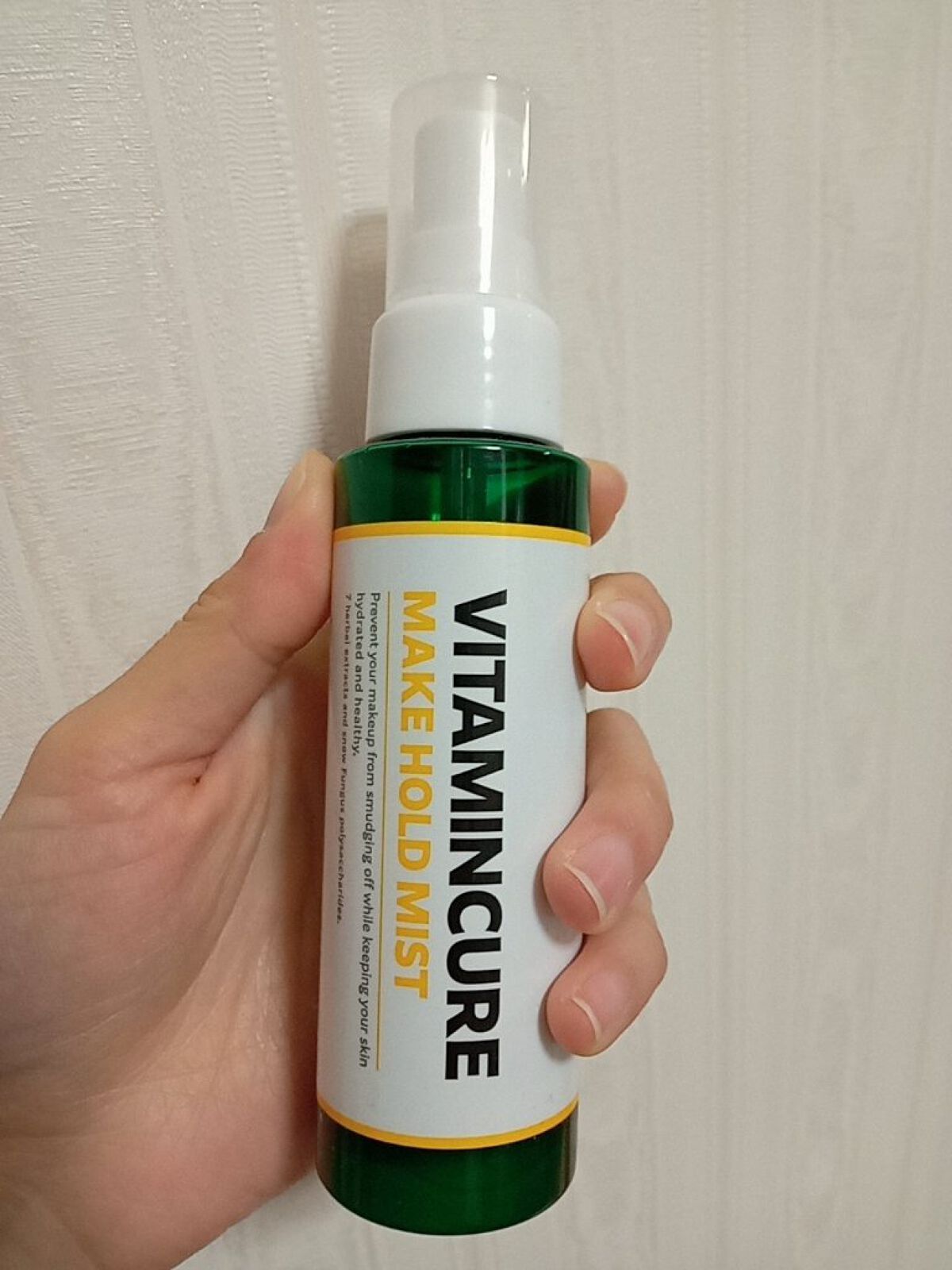 ビタミンキュア メイクホールドミスト /山忠/ミスト状化粧水を使ったクチコミ（1枚目）