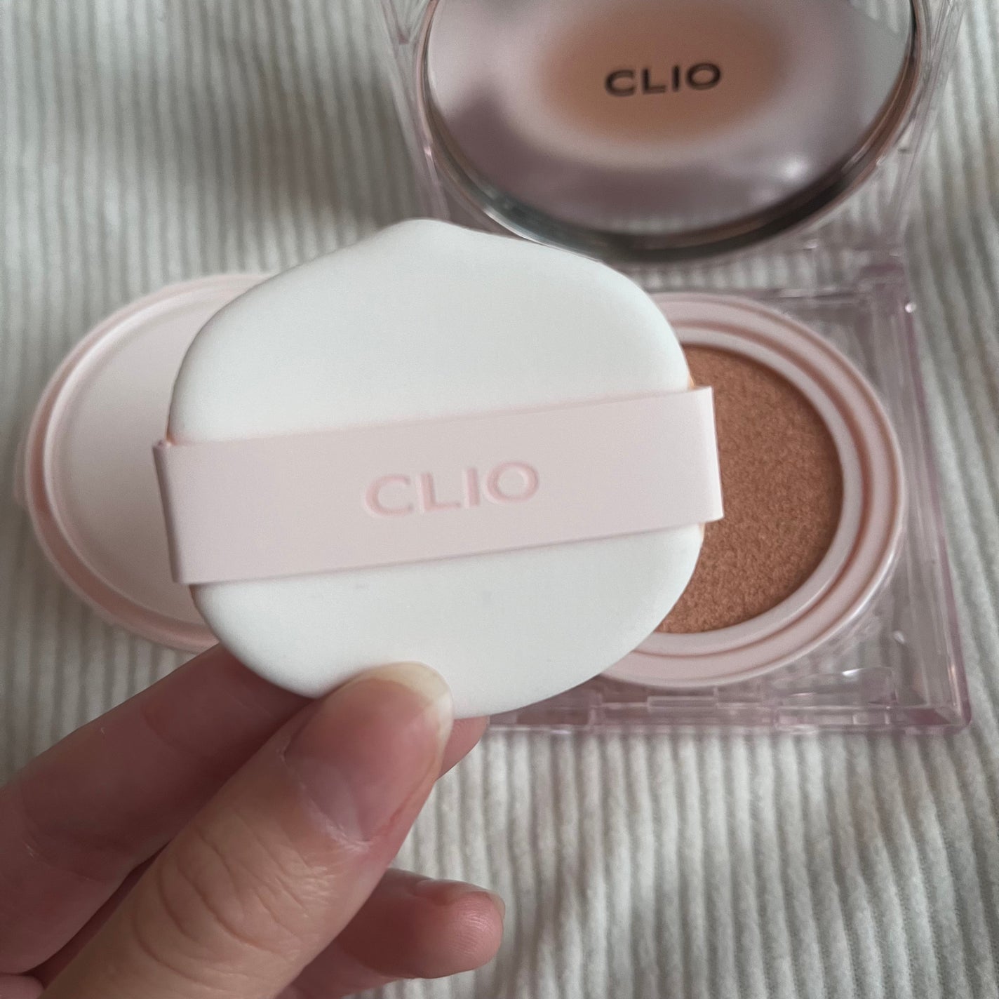 キル カバー ハイ グロウ クッション/CLIO/クッションファンデーションを使ったクチコミ(4枚目)