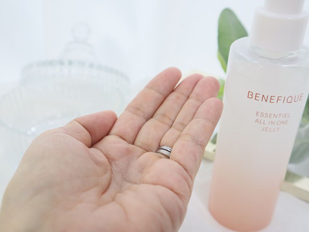 エッセンシャル オールインワン ジュレ/BENEFIQUE/美容液を使ったクチコミ(4枚目)