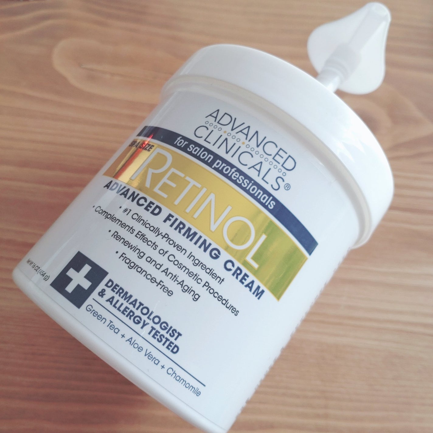 レチノールアドバンスドファーミングクリーム/ADVANCED CLINICALS/ボディクリームを使ったクチコミ(1枚目)