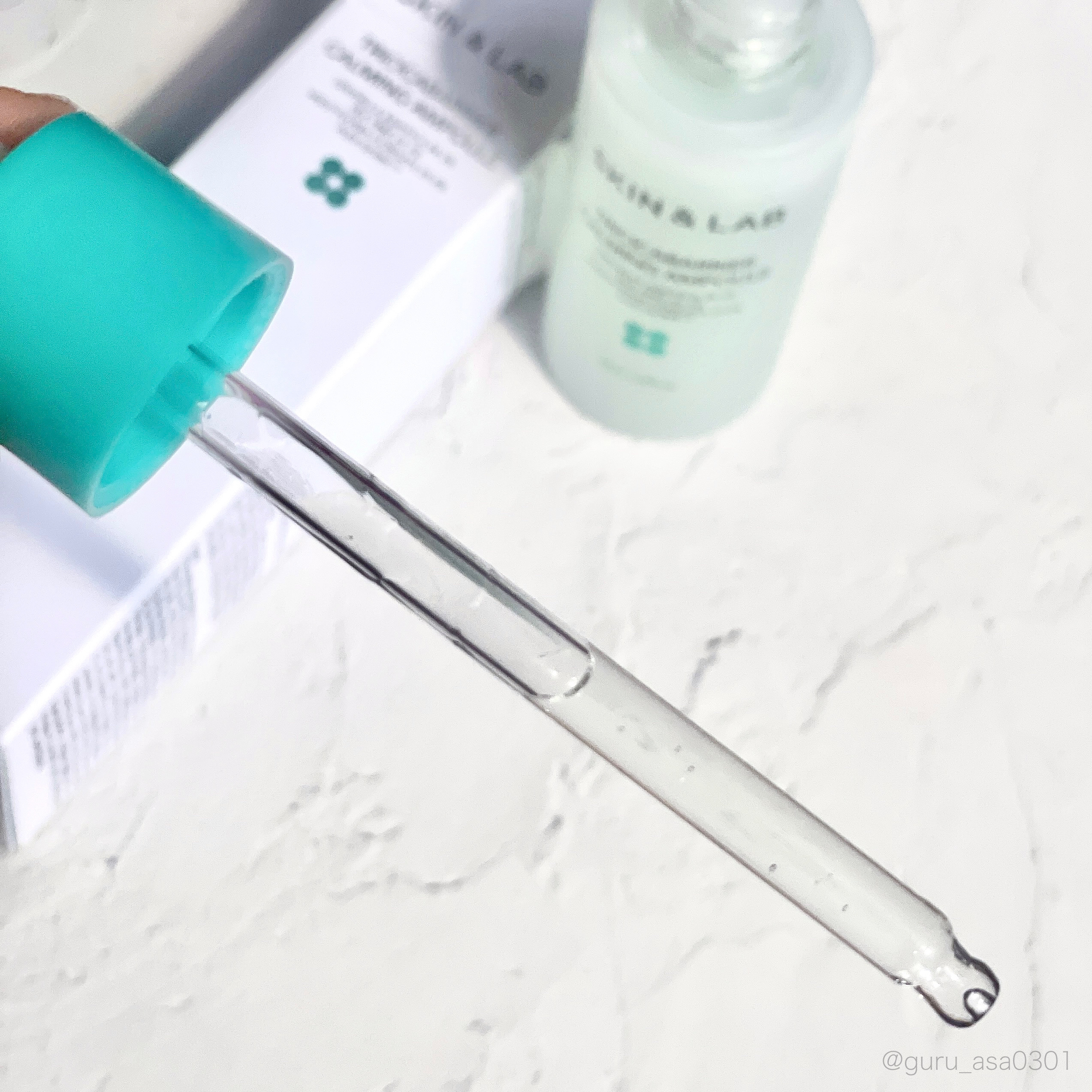 トリシカバリアカーミングアンプル/SKIN&LAB/美容液を使ったクチコミ（2枚目）