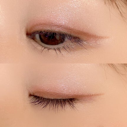 「密着アイライナー」極細クリームペンシル マーガレットブラウン(限定色)/デジャヴュ/ペンシルアイライナーを使ったクチコミ(3枚目)