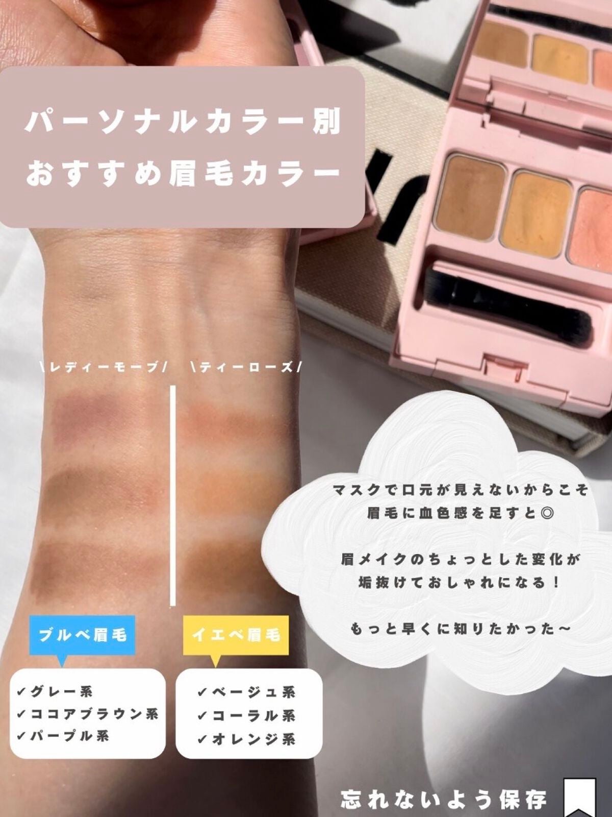 フーミー アイブロウパウダー/WHOMEE/パウダーアイブロウを使ったクチコミ(1枚目)