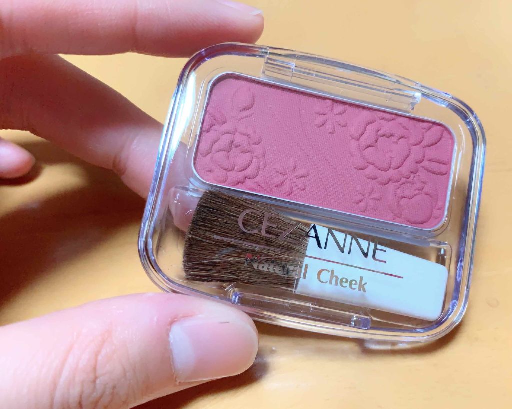 ナチュラル チークN/CEZANNE/パウダーチークを使ったクチコミ(1枚目)