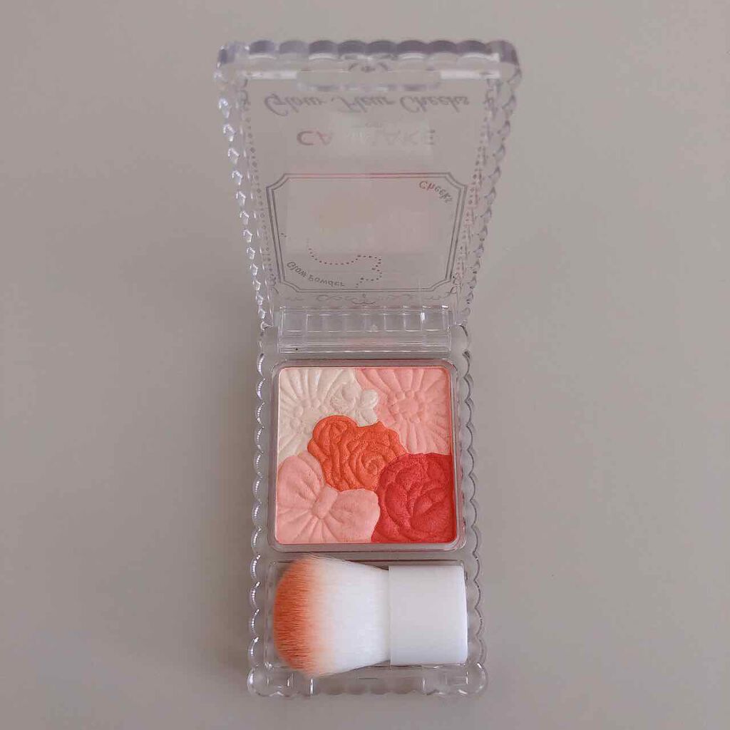 グロウフルールチークス/キャンメイク/パウダーチークを使ったクチコミ(2枚目)