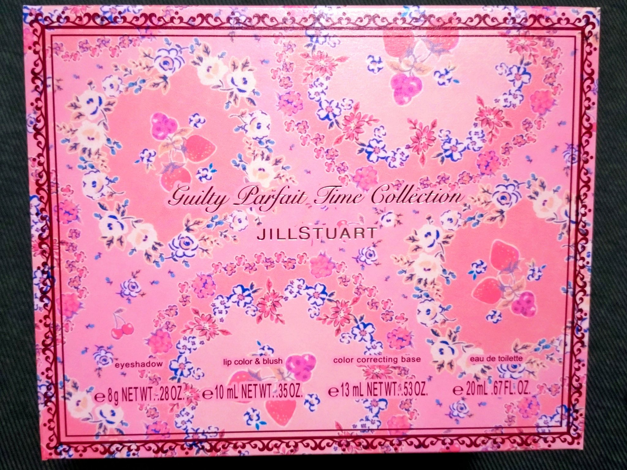 ジルスチュアート ギルティパフェタイムコレクション/JILL STUART/その他キットセットを使ったクチコミ（1枚目）