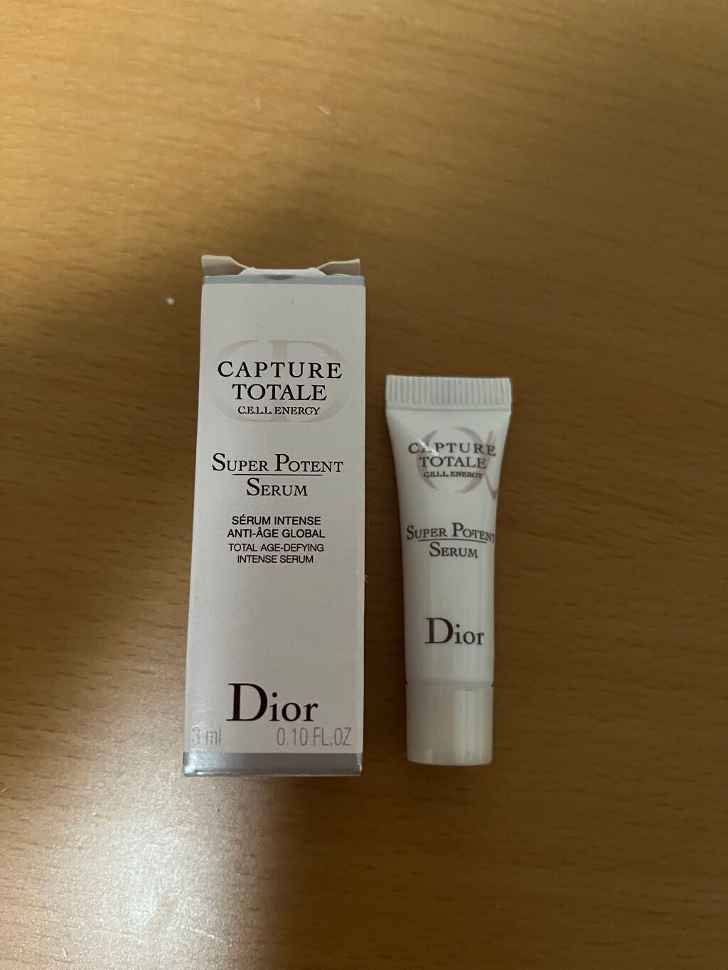 【旧】カプチュール トータル セル ENGY スーパー セラム/Dior/美容液を使ったクチコミ(1枚目)