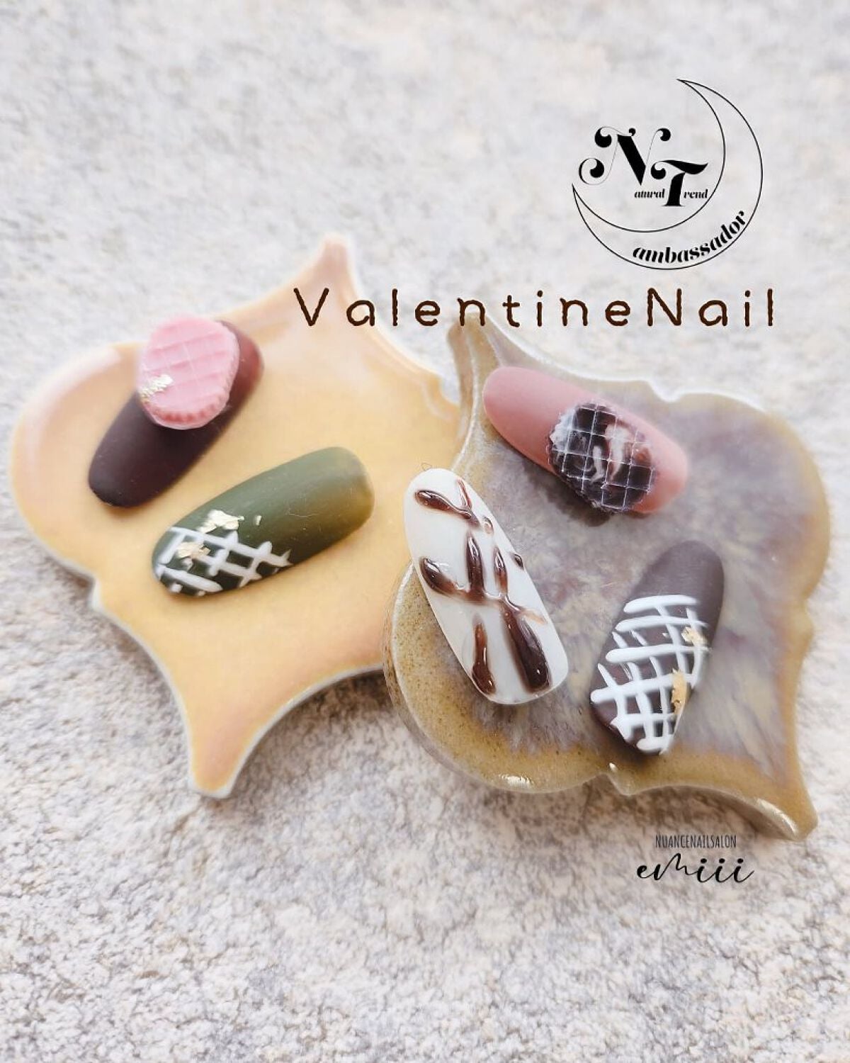 e_nails//フォロバ◎//ネイルとコスメ好きママ on LIPS 「こんばんわ☽@natural__trend公式アンバサダーのえ..」(1枚目)
