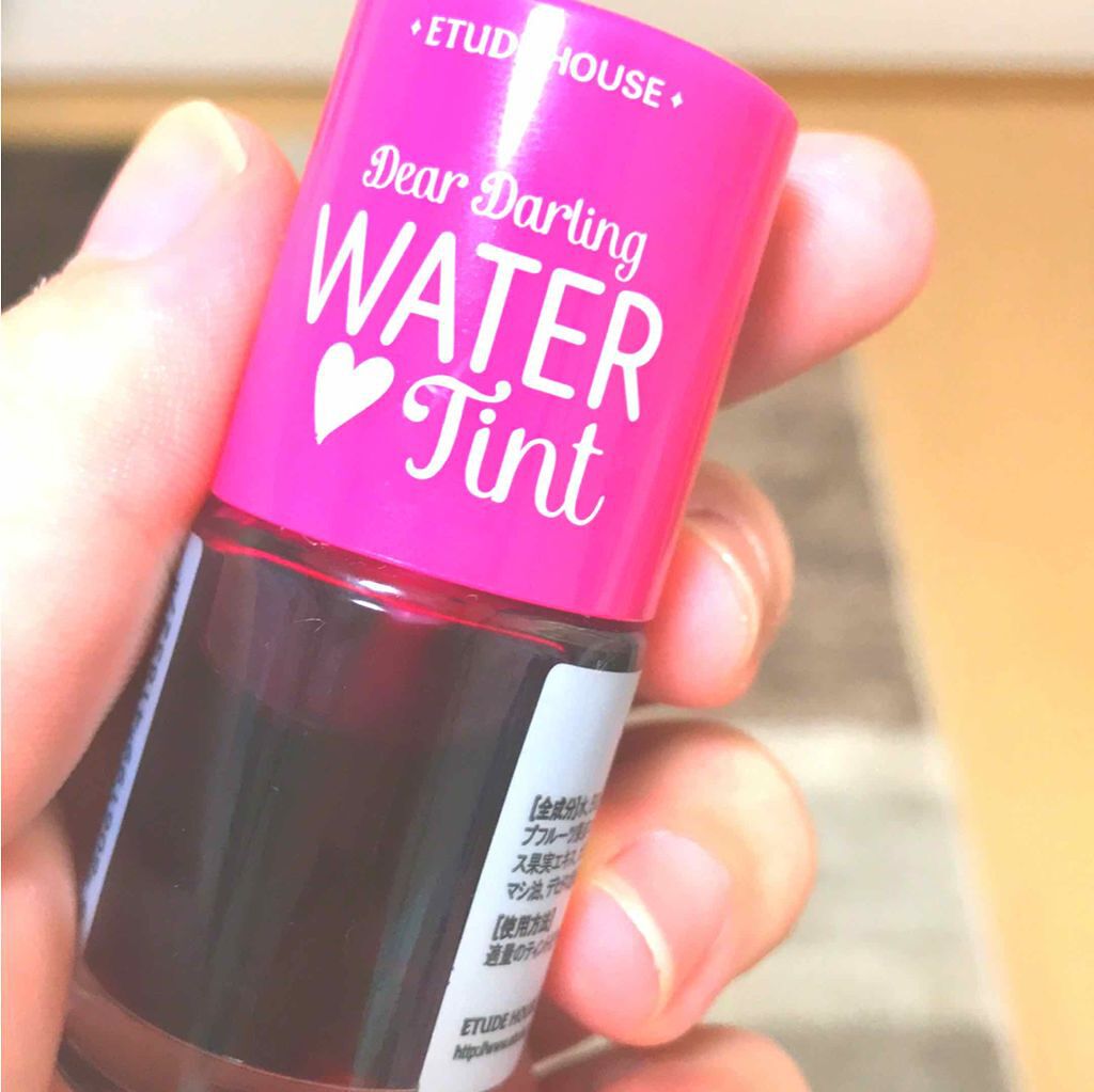 ウォーターティント/ETUDE/リップグロスを使ったクチコミ（1枚目）