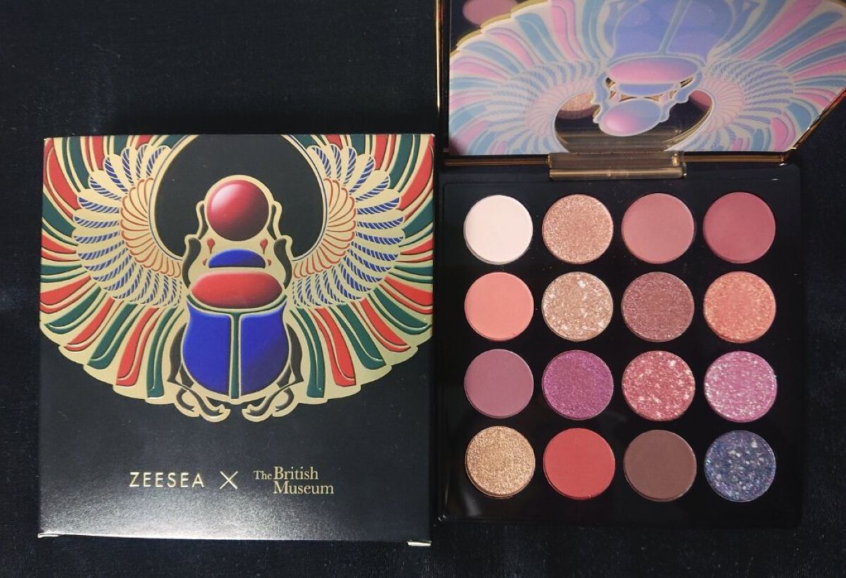 大英博物館 エジプトシリーズ アイシャドウパレット/ZEESEA/アイシャドウパレットを使ったクチコミ（2枚目）